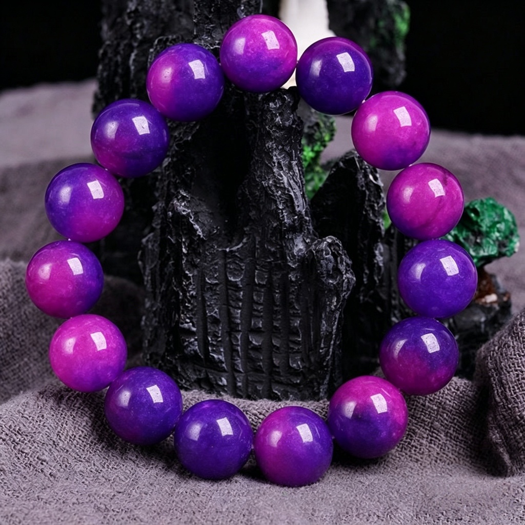 Natural Real Jade Beaded Brace - Beading recension och pris