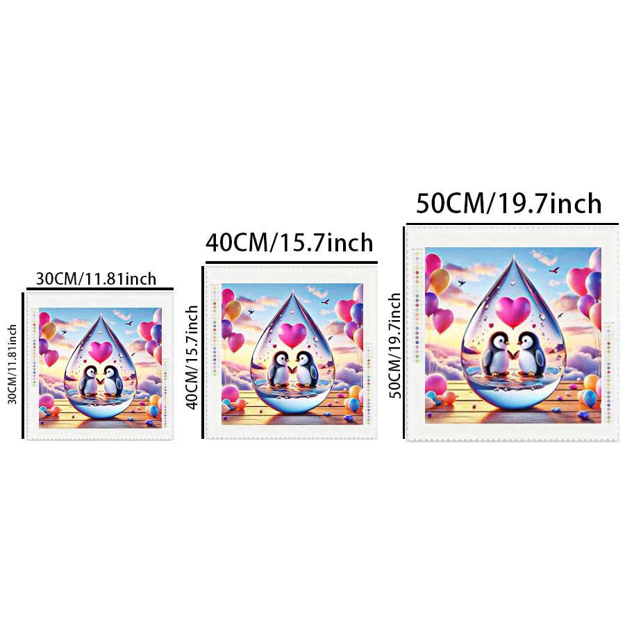1 piece 5D DIY flocking cloth, - 5D Diamond Painting Kit Full Drill recension och pris