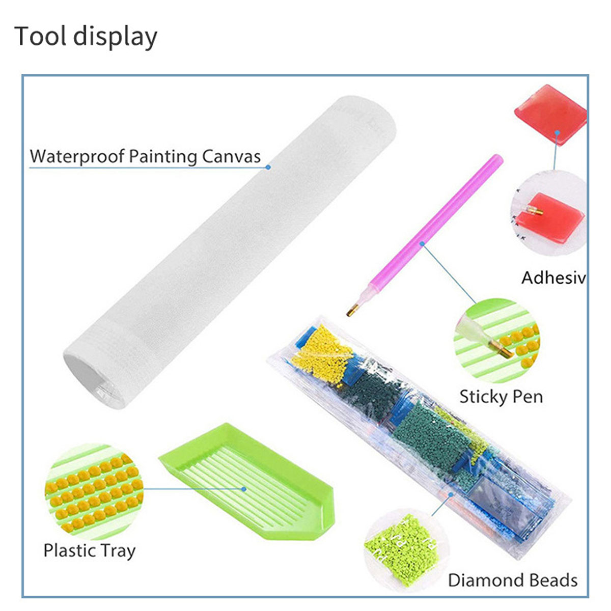 Custom Photo Adult Diamond Pai - 5D Diamond Painting Kit Full Drill recension och pris