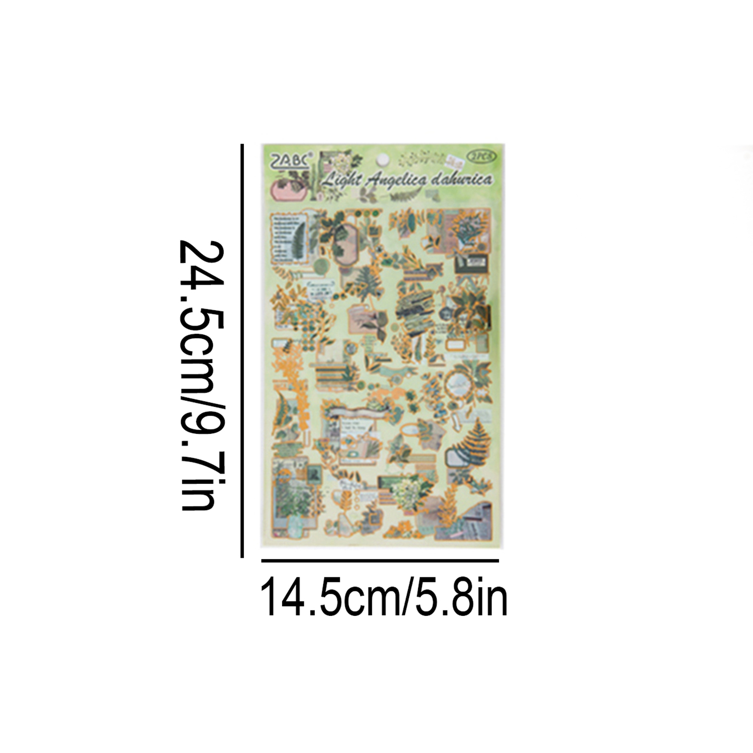 2pcs Beautiful Plant And Flowe - Scrapbooking recension och pris