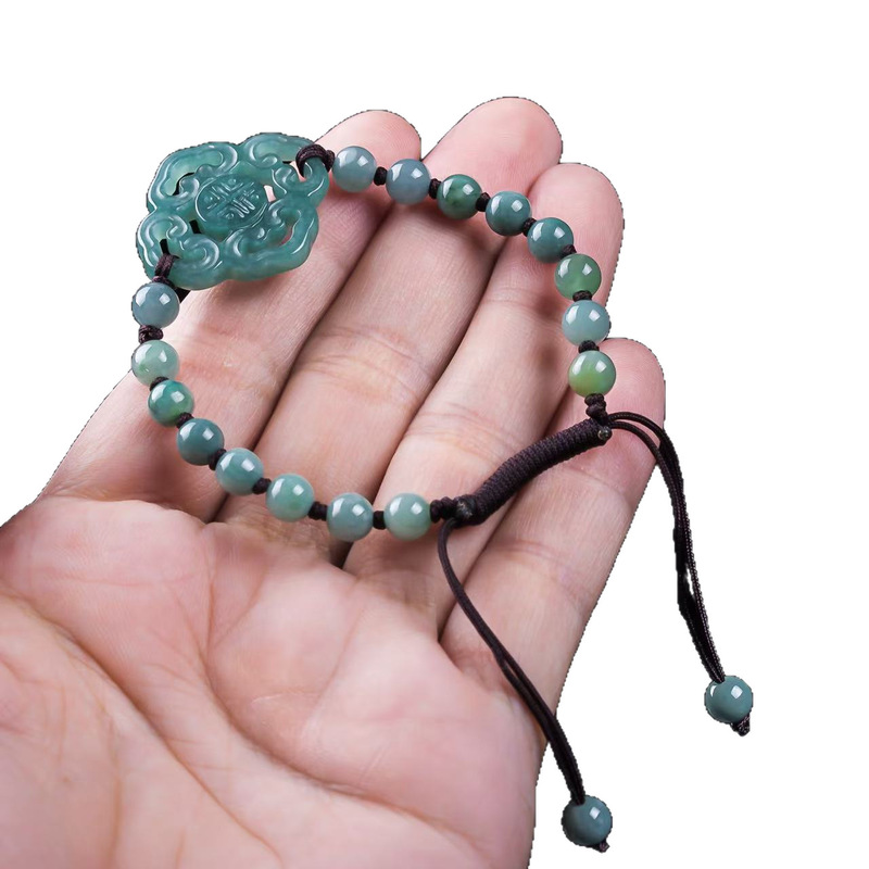 Natural Jadeite A-grade Bracel - Beading recension och pris