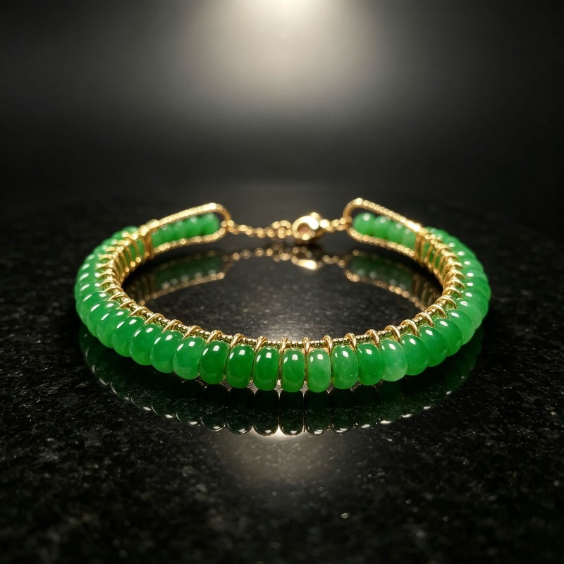 Natural Dry Blue Jade Abacus B - Beading recension och pris