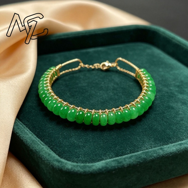 Natural Dry Blue Jade Abacus B - Beading recension och pris