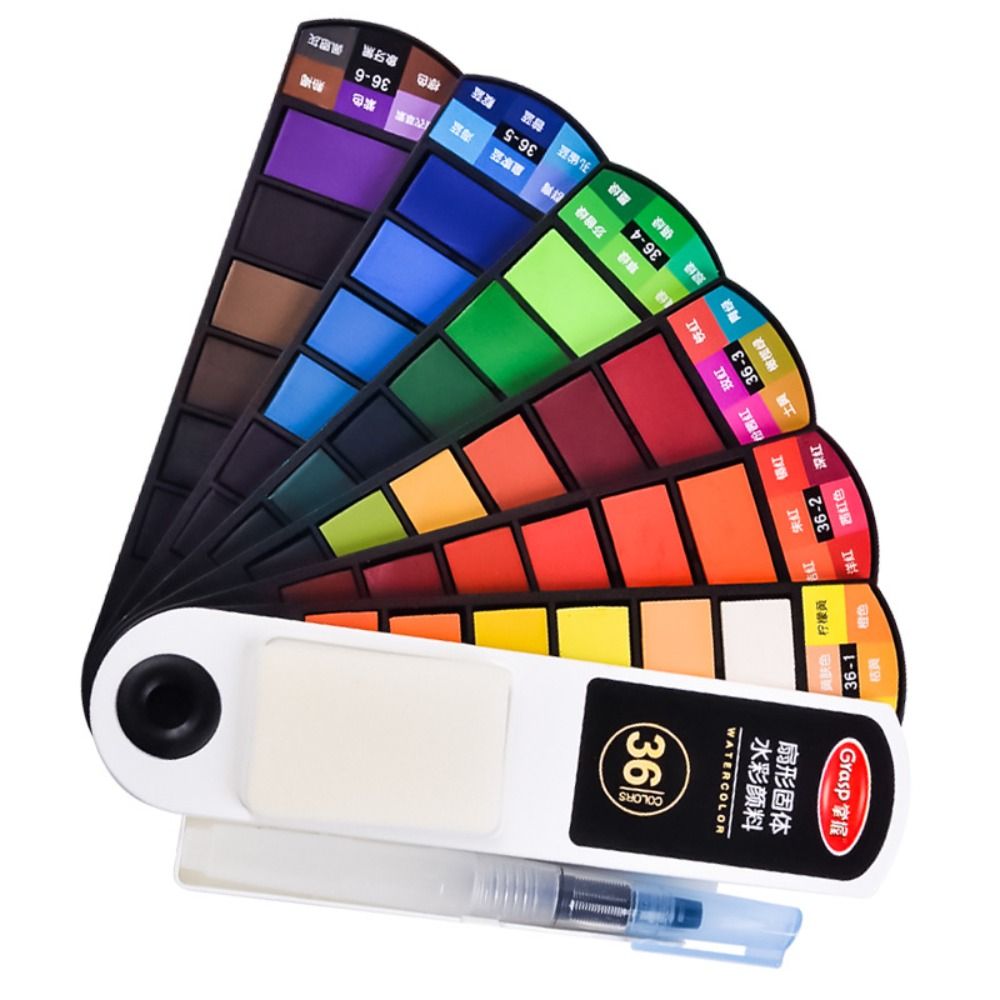 Folding Watercolor Paint Set 1 - Watercolor Paint Set Solid Pigment recension och pris
