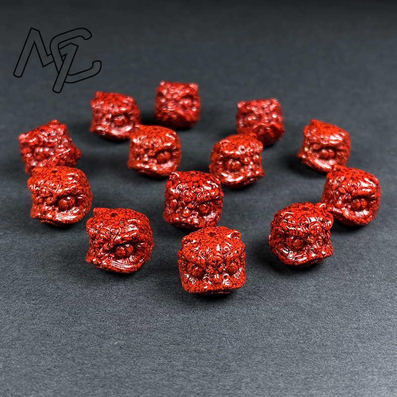 10pc Natural Cinnabar Crystal  - Beading recension och pris