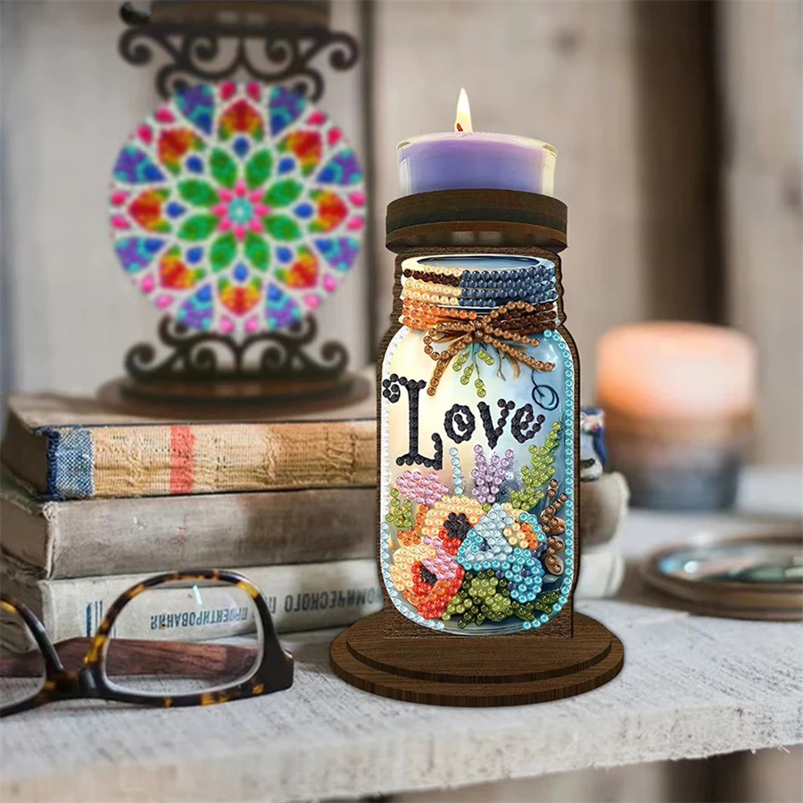 Love candle holder Halloween h - Painting Supplies recension och pris