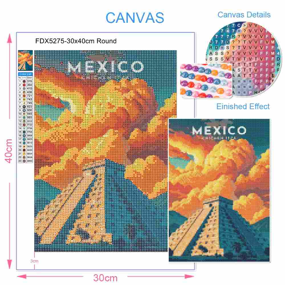 High Quality 5D Diamond Painti - 5D Diamond Painting Kit Full Drill recension och pris